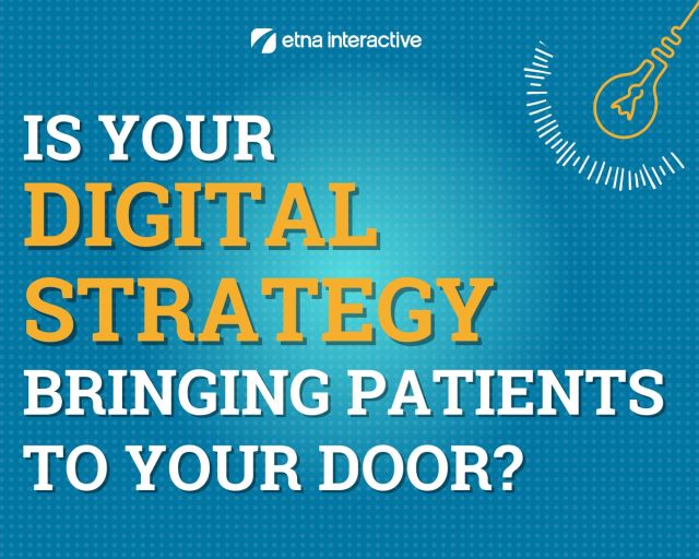 Does your practice have a solid digital strategy in place? 💡 From SEO to paid ads, a strong strategy means more visibility, more patients, and more growth! 📈

Here’s why you need one:

🎯 Target the right audience: Get in front of the patients who need you.
💡 Build trust: Establish your credibility online.
🔍 Track success: Use data to improve over time.

📩 Ready to boost your digital presence? DM us to learn more!

#DigitalStrategy #MedicalMarketing #PatientGrowth #SEO #PaidAds #HealthcareMarketing #EtnaInteractive #DataDrivenMarketing #GrowthStrategy